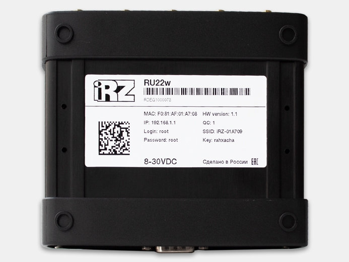 iRZ RL22w (LTE роутер) от IRZ купить оптом и в розницу